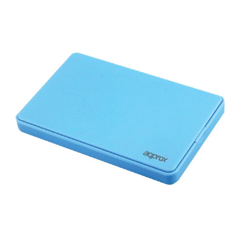 Approx External Enclosure USB 2.5'' SATA USB 3.0 Screwless Light Blue USB 3.0