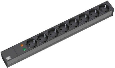 Bachmann Power Strip Plugs 19 Pulgadas 8 Sockets Protection Contra Sobretensión 1U (333.534) — image 1