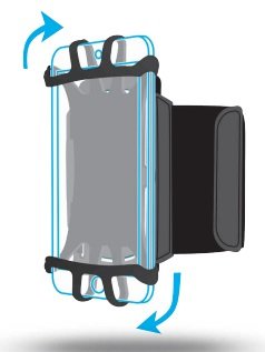 Mobilis Brazalete Arm/Muñeca Universal Smartphones 4A 6 — image 1