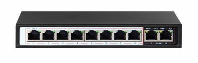Extralink 8 Ports PoE Switch 802.3AF 48V 96W — image 1