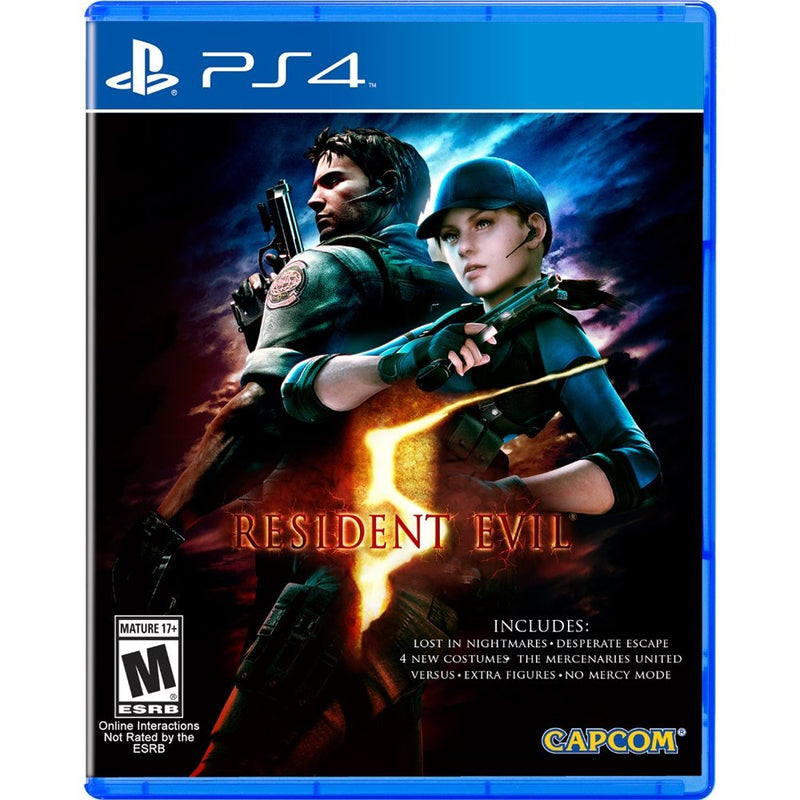 Set Resident Evil 5 HD Playstation 4