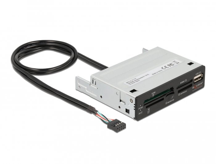 Delock Card Reader Internal 3.5 USB 2.0 5 Slot + 1 X USB 2.0 Typ-a Female