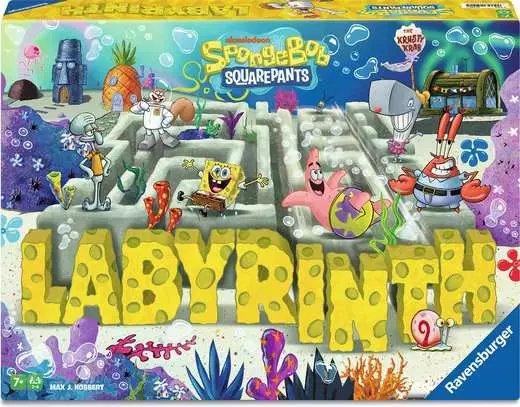 Ravensburger Bob Esponja Laberinto, Juego de mesa 25090