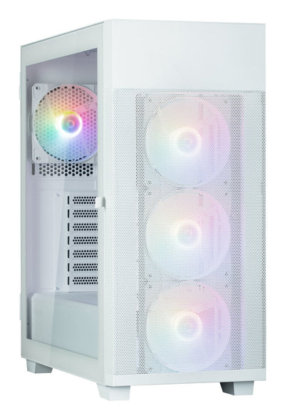 PC Case Obudowa S5 Neo White ATX Mid Tower Frgb Fan X4 — image 1