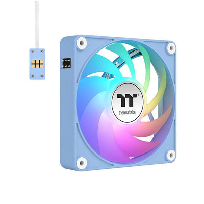 Thermaltake Fan PC CT120 Ex ARGB Sync PC Cooling Fan, Box Blue Claro, Paquete 3 CL-F196-PL12BU-A — image 1