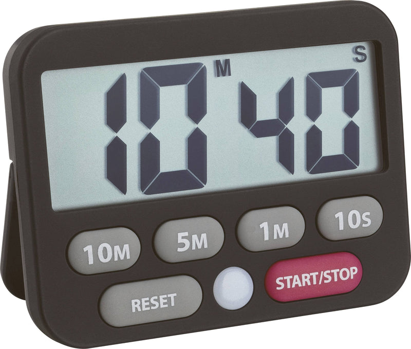 Tfa-dostmann 38.2038.01 Temporizador Digital Kitchen Black Grey Red White