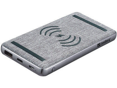 Sandberg Powerbank 10000 PD20W QC3.0 Qi Wireless USB-A USB-C — image 1