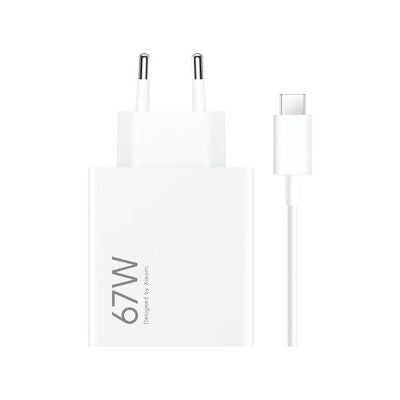Xiaomi Charger 67W Hypercharge Combo (Type-a) 1x USB + USB Cable Type-c 67W — image 1