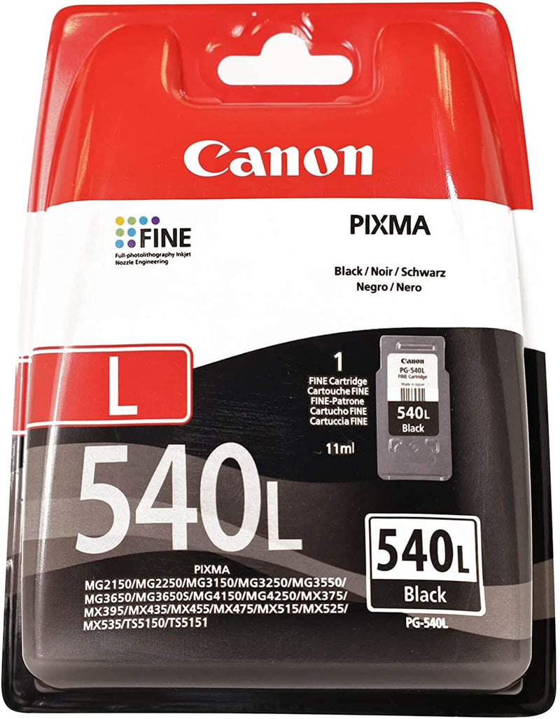 Canon Genuine Ink PG-540L Black - 5224B001