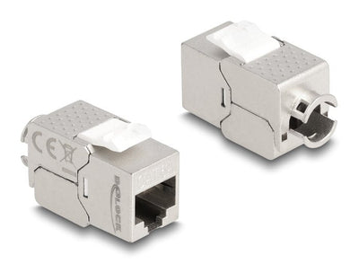 Delock Keystone MODULORJ45 Female a Lsa CAT.6A Slim — image 1