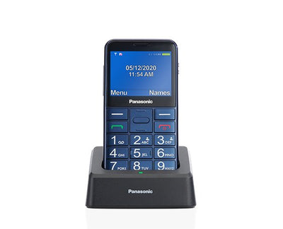 Panasonic Phone Mobile Phone KX-TU155EXCN Personas Mayores Blue — image 1