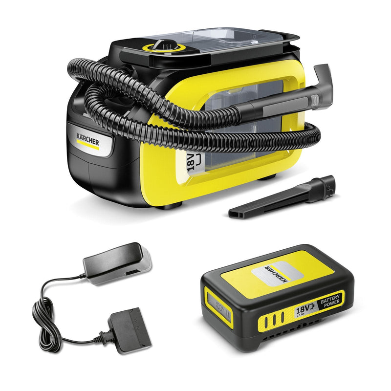 Kärcher Aspiradora Se 3-18 Compact Battery Set 1,2 L Drum Húmedo 184W Without Bag