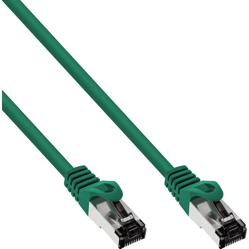Inline Network Cable S/FTP Pimf CAT.8.1 Libre Halógenos 2000MHZ Green 0,5M