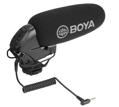 Boya BY-BM3032 Microphone Black Microphone Camcorder — image 1