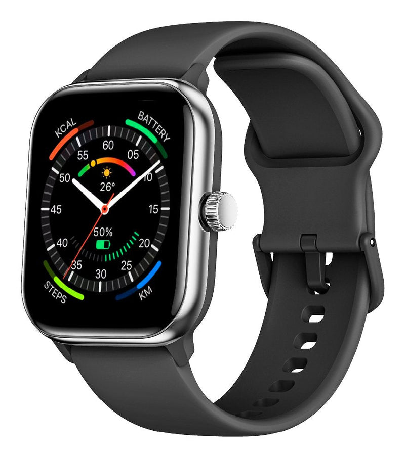 Bea·fon Smartwatch 201 Black Smartwatch 1.85 Amoled