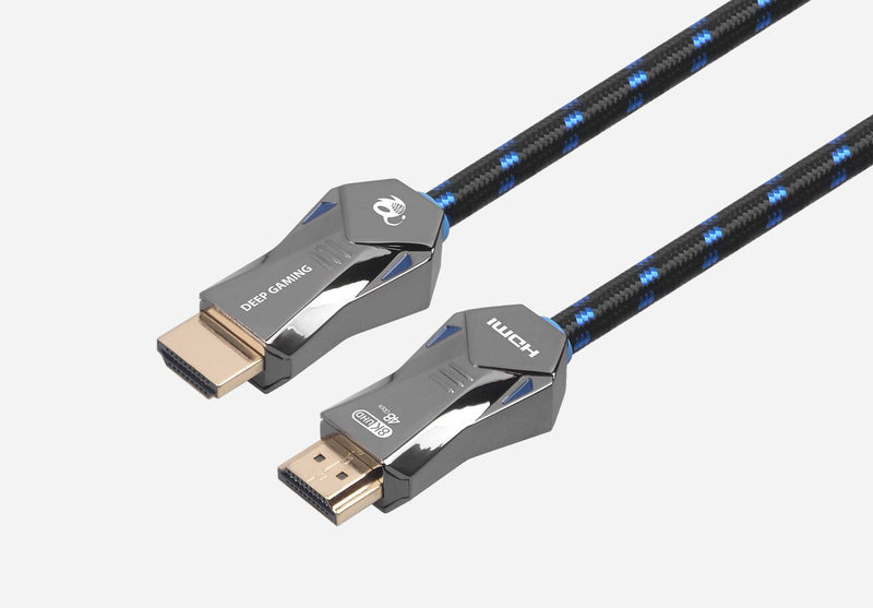 Deep Gaming DG-CAB-HDMI-21 HDMI Cable 2M HDMI Type a Standard Black Grey