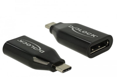 Delock Adapter USB Type-c Male a DisplayPort Female (modo DP Alt) 4K 60 HZ — image 1