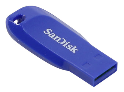 SanDisk USB Flash Drive 32GB USB 2.0 Cruzer Blade Blue — image 1