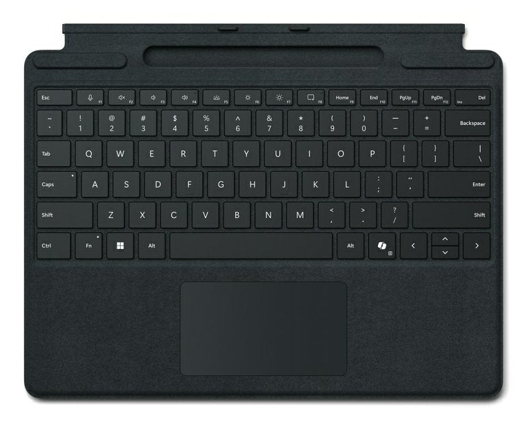 Microsoft Surface Pro 10 11 Fb Keyboard + Copilot Taste - Black