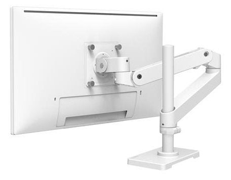 Ergotron Lx Pro Kit Assembly Arm Monitor Poste Elevado) Screen LCD Aluminium White Size Screen Up To 34