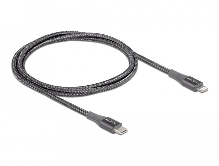 Delock Cable Datos And Charging USB Type-c a Lightning™ Apple 1M Mfi