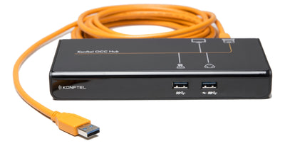 Konftel 900102149 Base Laptop And Replicador Ports Alámbrico USB 3.2 Gen 1 (3.1 Gen 1) Type-a Black — image 1