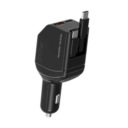Mobile Origin 90W Car Charger CA22 USB-C + USB-A 2X Cable 60CM — image 1