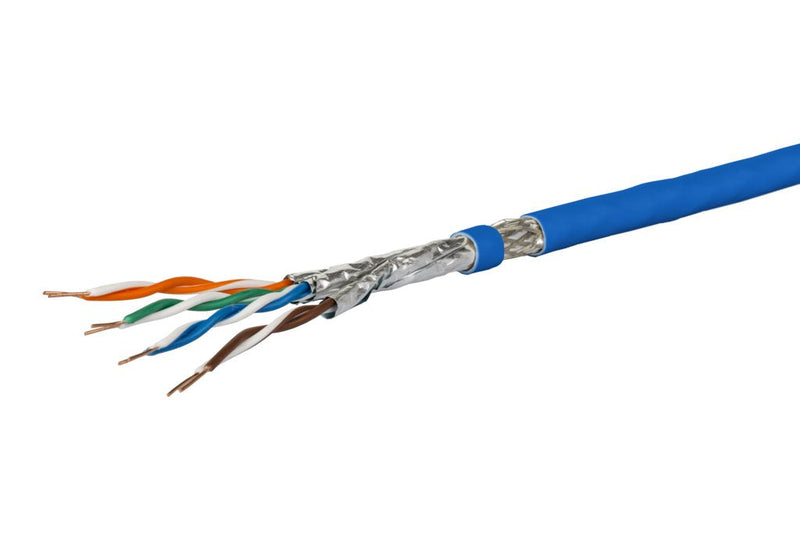 Metz Connect 1308427B34145 Network Cable Blue 100M CAT.7A S/FTP (s-STP)