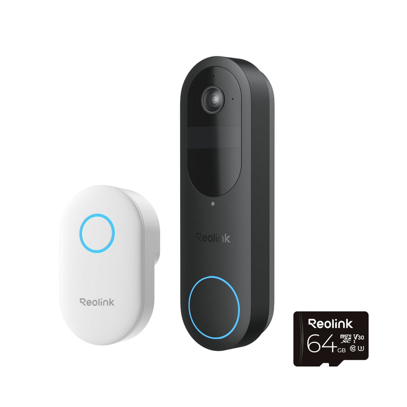 Reolink Bundle Doorbell Door D340B With Klingel And 64GB Memory