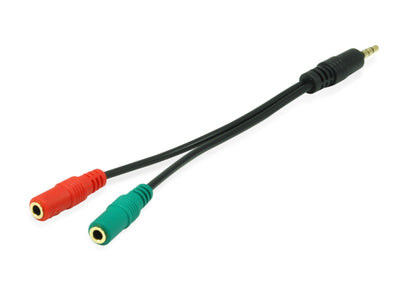 Equip Audio Splitter And -kabel Male To Female 1XST-2XBU — image 1