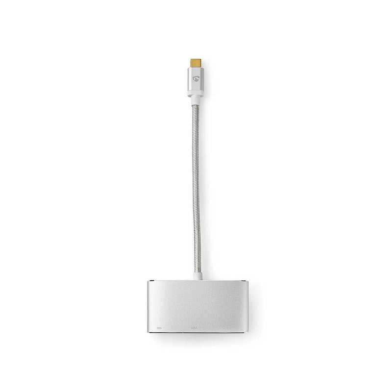 Nedis Usb-adapter USB 3.1 Usb-c™ Connector Male USB-A Connector Female / Usb-c™ Connector Female / VGA Connect