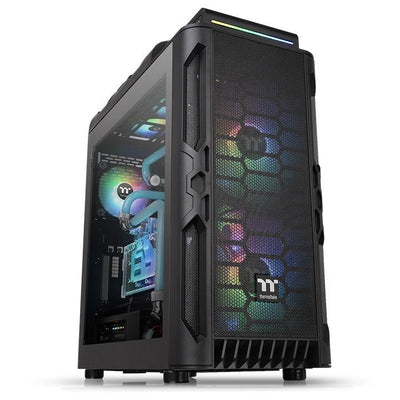 Thermaltake PC Case Tower ATX Level 20 Rs ARGB Black 2XVEN 200MM And 1XVEN120MM Inclu/2XCRISTAL Tempered CA-1P — image 1