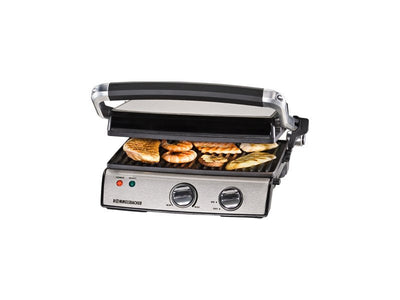 Rommelsbacher Parrilla Contact Kg 2020 Steel Inoxidable/Black 2.000W Kg 2020 — image 1