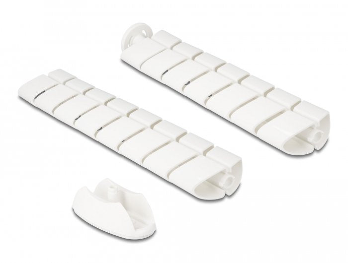 Delock Canaleta Cables Desk 740 X 75MM Adjustable Height White
