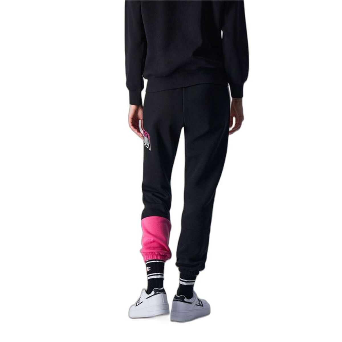Long Sports Trousers Champion Black Lady (Refurbished A)