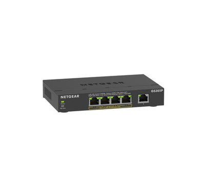 NETGEAR Switch 5PT Ge Unmanages W PoE + GS305P — image 1