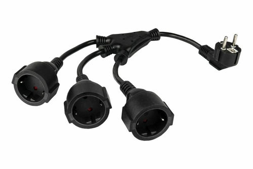 Kabelmeister Contact Protección-st. (90° Angulado.)- 3XBU. Black 0,2M — image 1