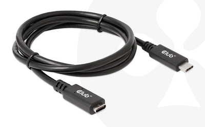 CLUB3D USB Cable 3.2 Type-c 1M Extensión 5Gbps M/F Minorista — image 1