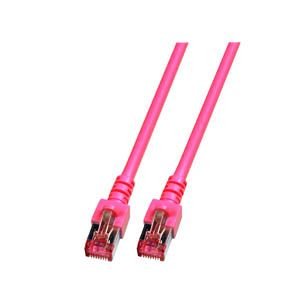 EFB Elektronik RJ45 S/FTP CAT.6 Network Cable 3M CAT.6 Sf/UTP (s-FTP) Magenta