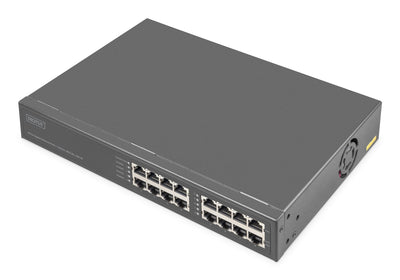 Digitus Switch 8-PORT Gigabitgabit PoE + Injektor 250W Schw — image 1