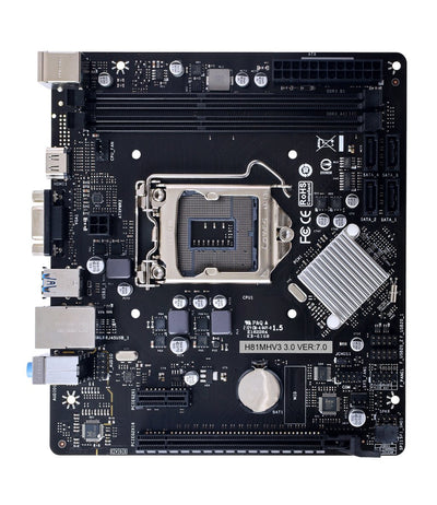 Biostar Motherboard H81MHV3 V3.0 (H81,S1150,MATX, DDR3,INTEL) — image 1