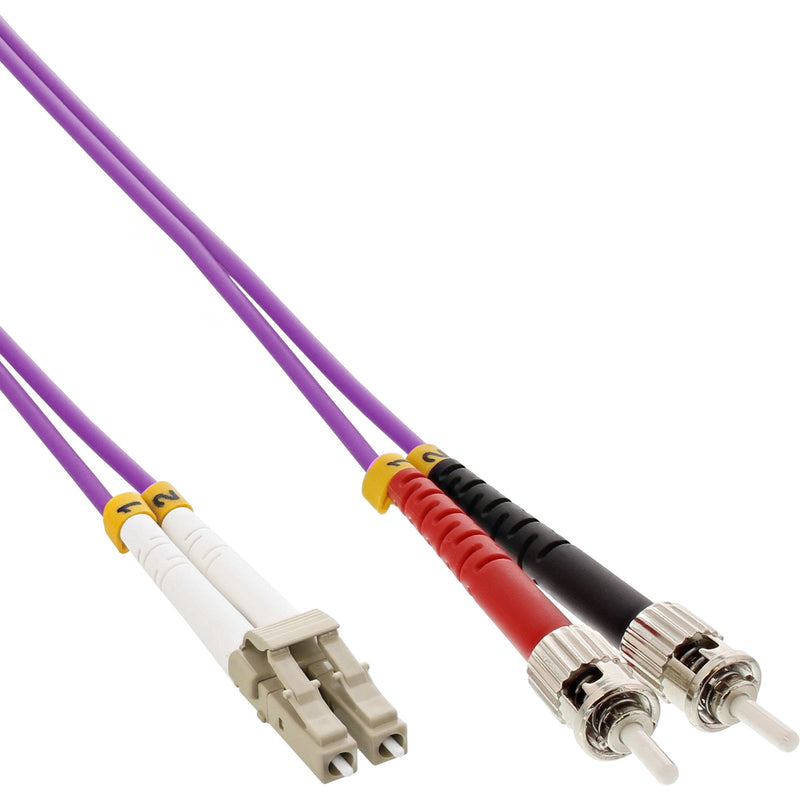Inline Cable Dúplex Fibre Optic Lc/St 50/125?M OM4 2M