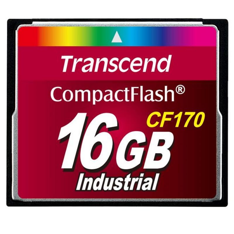 Transcend CF170 Memory Flash 16GB Compactflash Mlc