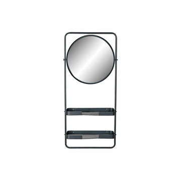 Wall mirror DKD Home Decor Black 55 x 20 x 120 cm