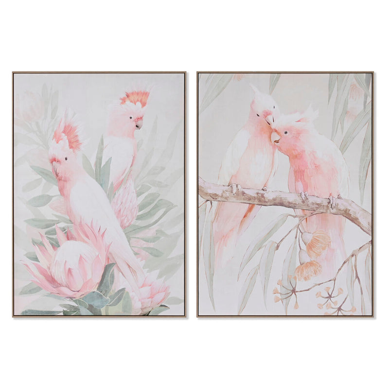 Canvas Home ESPRIT polystyrene Canvas 100 x 4 x 140 cm