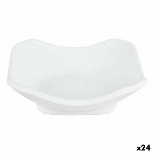 Tasting Set Viejo Valle Troya White Melamin Squared 11 x 11 x 3,5 cm (24 Units)