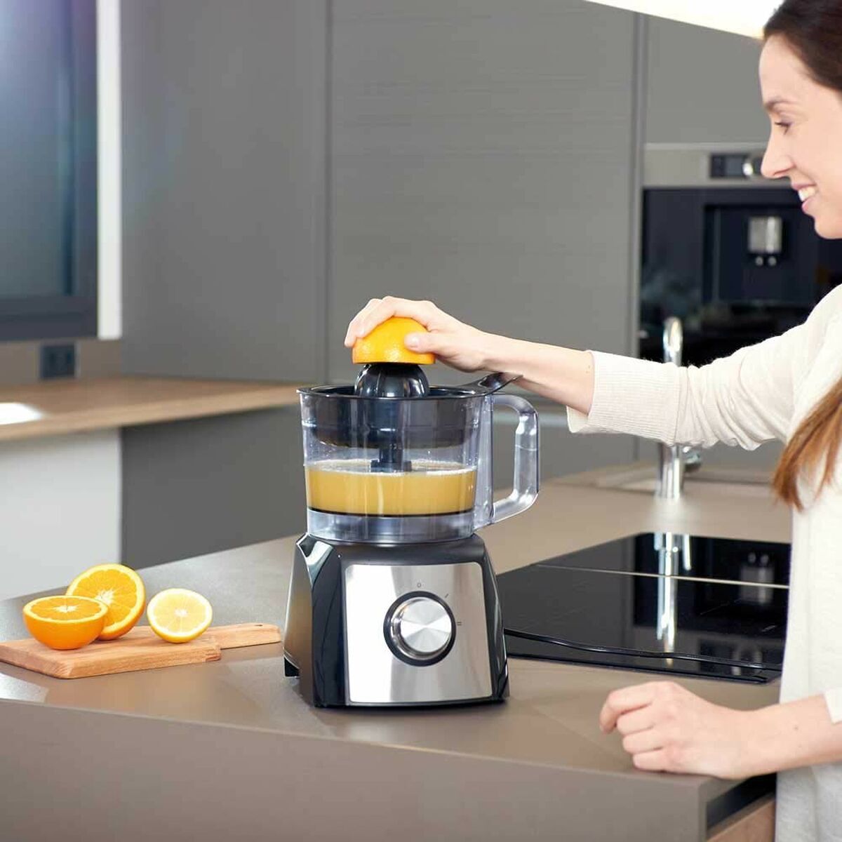 Black & Decker Food Processor Black & Decker Bxfpa1200E Steel 1200 W 1,5 L (Refurbished B)