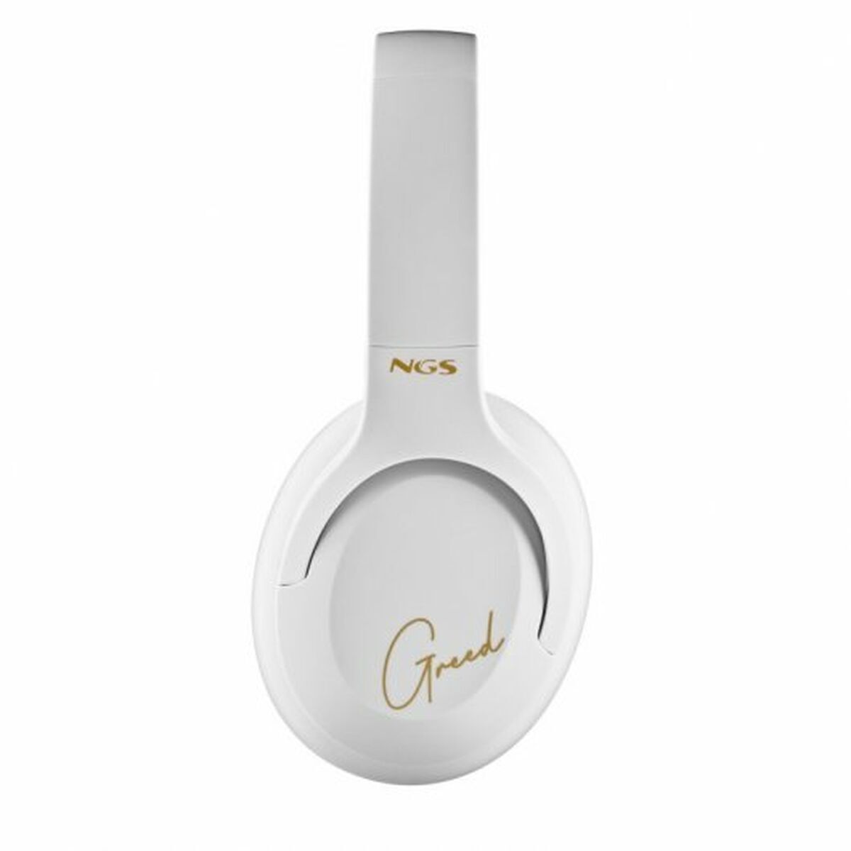Bluetooth Headset with Microphone NGS ARTICA GREED White Black (Refurbished A)