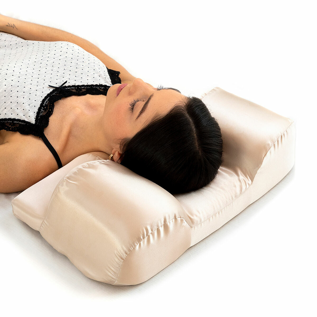 Anti-Wrinkle Neck Pillow with Satin Cover Youthlow InnovaGoods (Refurbished A)