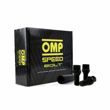 Screw kit OMP OMPS09791201 Black M12 x 1,50 33 mm (20 Units)